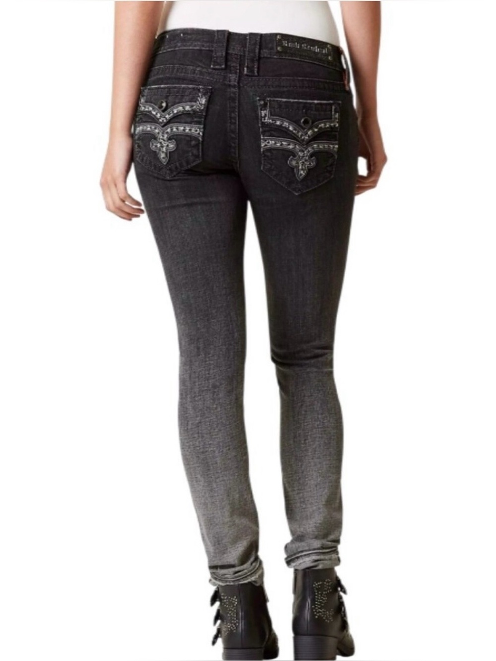 Rock Revival Back-Pocket Skinny Jeans - Collectors Edition